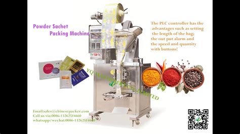 Sugar Coffee Stick Powder Plastic Bag Packing Machine With Plc And