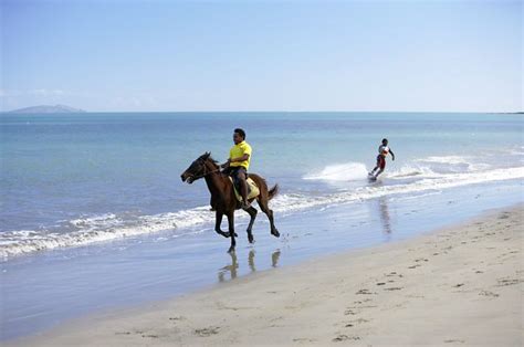 Horseback Riding On The Beach In Fiji Tourism Fiji Flickr