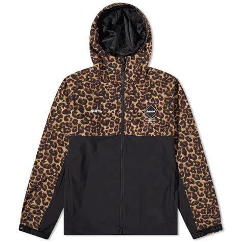 FC Real Bristol Big Logo Practice Jacket Brown Leopard END