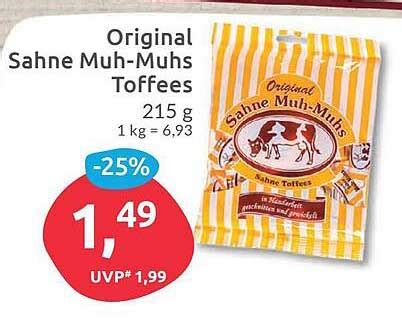 Original Sahne Muh Muhs Toffees Angebot Bei Budni