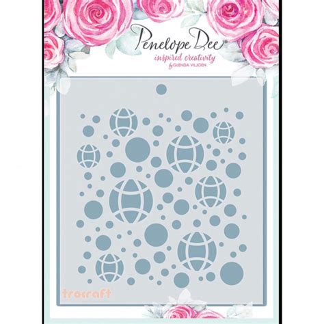 Penelope Dee Stencil Globe Circles Kits Online