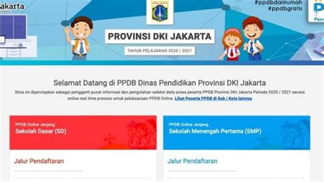 Syarat Link Dan Cara Daftar PPDB Jalur Prestasi Di DKI Jakarta