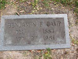 Benjamin Franklin Camp 1884 1951 Homenaje De Find A Grave