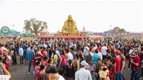 Hh Pramukh Swami Maharaj 98th Birthday Celebrations Rajkot India