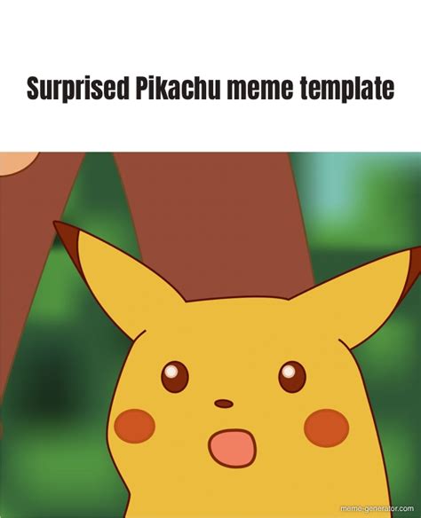 Rekomendasi Tempat Nongkrong Pikachu Meme Generator Imagesee