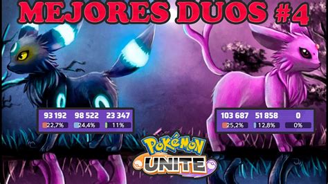 UMBREON Y ESPEON ES DE LOS MEJORES DUOS EN POKEMON UNITE MEJORES DUOS