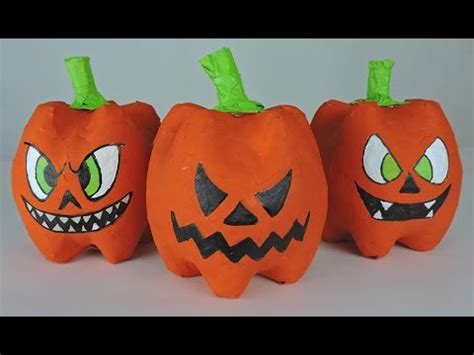 C Mo Hacer Una Calabaza De Halloween Con Botellas De Pl Stico Polisantafe