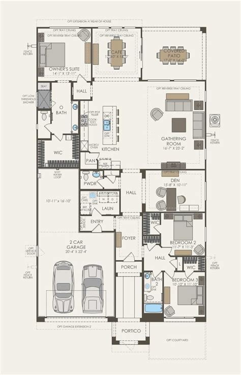 Pulte Floor Plans 2018 Floor Roma