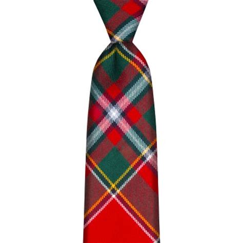 Drummond Of Perth Modern Tartan Tie Scottish Lion