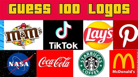 Guess The Logo In 3 Seconds🤯💥100 Logos Youtube