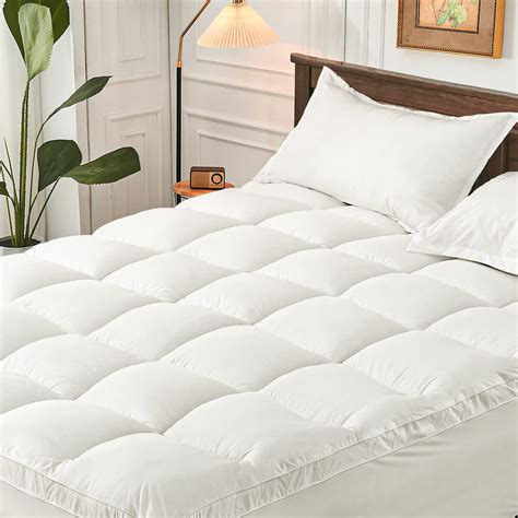 Cymula Mattress Topper King, Extra Thick Mattress Pad Pillow top for ...