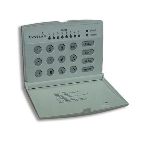 Led Keypad For Veritas Alarm Panels C V R R Plus And Excel