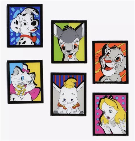 Disney Pop Art Blind Box Pin Set At Hot Topic Disney Pins Blog