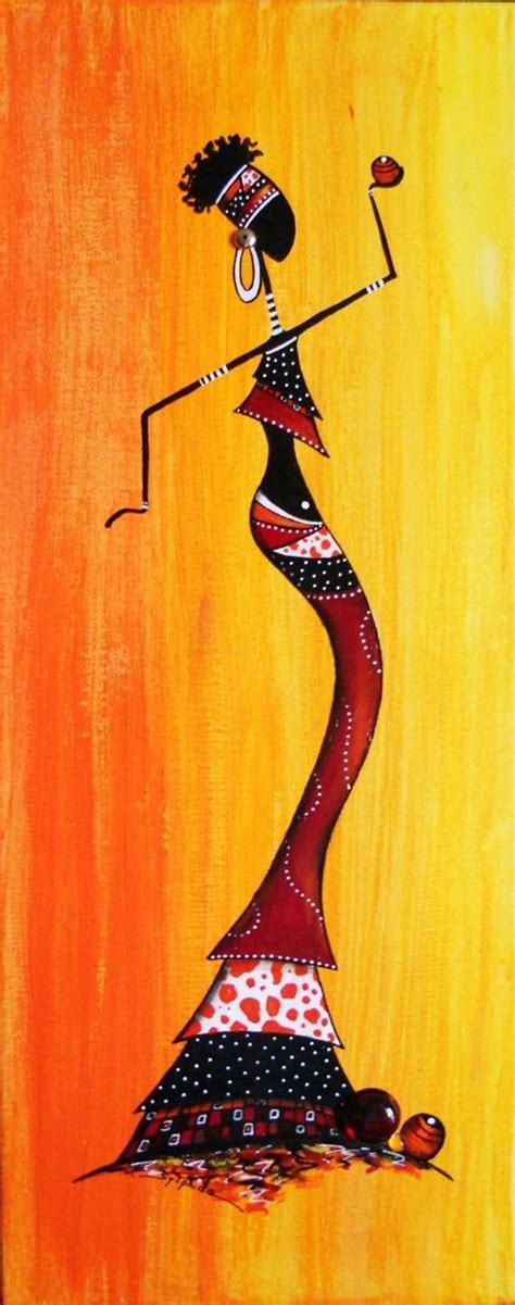 As mais belas pinturas africanas Arte da África Pinturas africanas