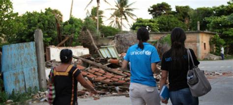 Unicef Amplia Ações Na América Latina E Caribe Devido A Desastres