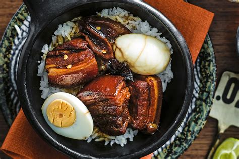 Braised Pork Belly With Egg