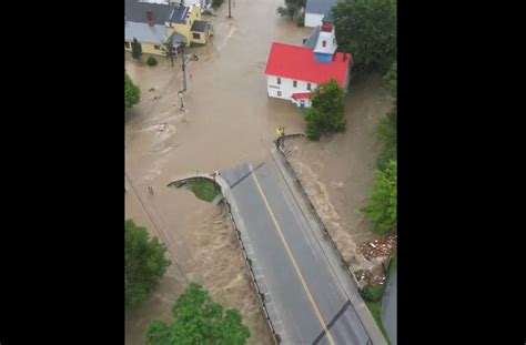 Declaran Emergencia En Vermont Ee Uu Por Inundaciones Catastróficas