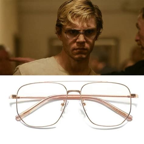 Movie TV Jeffrey Dahmer Glasses Cosplay Costume Eyeglasses - Etsy Canada