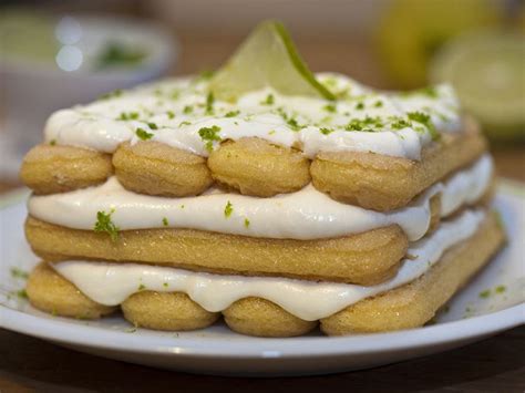 Recette Tiramisu au citron vert aromatisé au rhum et à la menthe