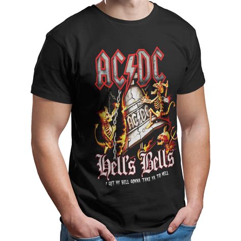 Tri Ko Ac Dc Acdc Hells Bells T Shirt Za K Allegro