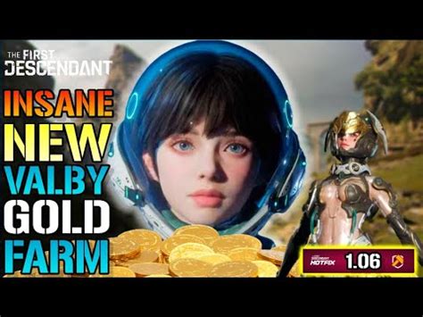 The First Descendant INSANE NEW VALBY FARM Over 5 MILLION GOLD Per