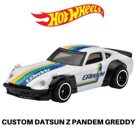 Hot Wheels Premium Diorama New Loose Pandem Greddy Custom Datsun Z Shopee Malaysia