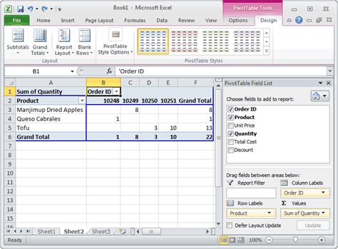 Ms Excel 2010 How To Remove Row Grand Totals In A Pivot Table 11163 Hot Sex Picture