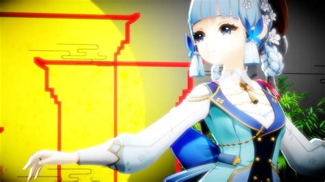 Mmdgenshin Impact原神 Kamisato Ayaka神里綾華 Gokuraku Jodo極楽浄土 Youtube