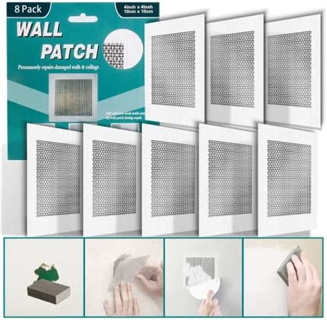 8 In X 8 In Multi Purpose Drywall Patch 10 Piece Per Box Wall