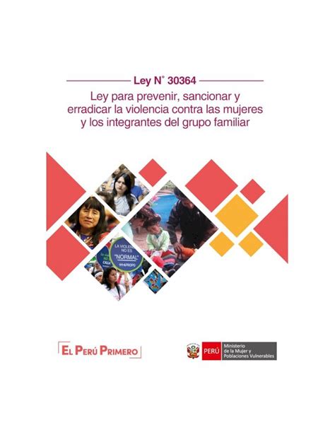 Pdf Ley Para Prevenir Sancionar Y Erradicar La Violencia