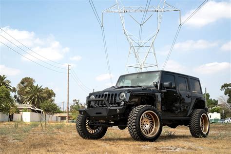 Mysterious Appearance Of Lifted Jeep Wrangler Put On Bronze Forgiato