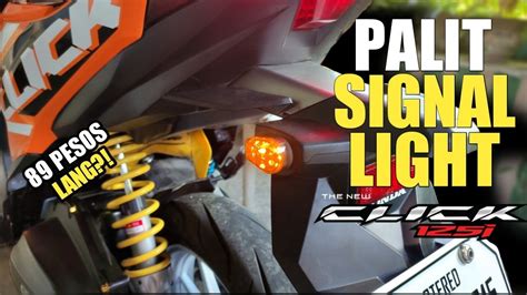 Installing Diy Signal Light In Honda Click I Youtube