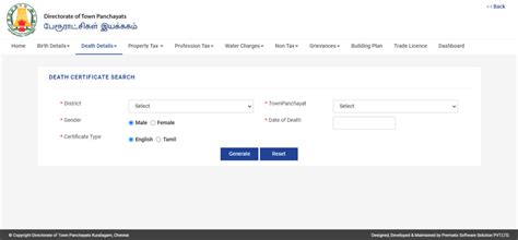 Death Certificate Chennai Registration And On Site Application Process