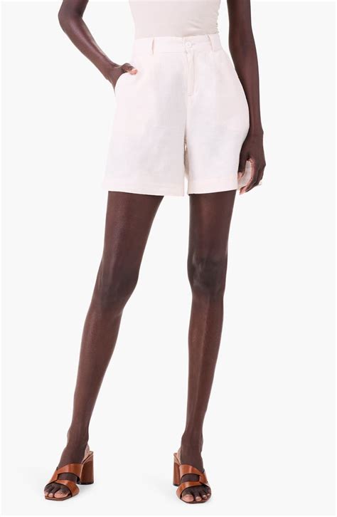 Nic Zoe Rumba Organic Linen Blend Shorts Nordstrom