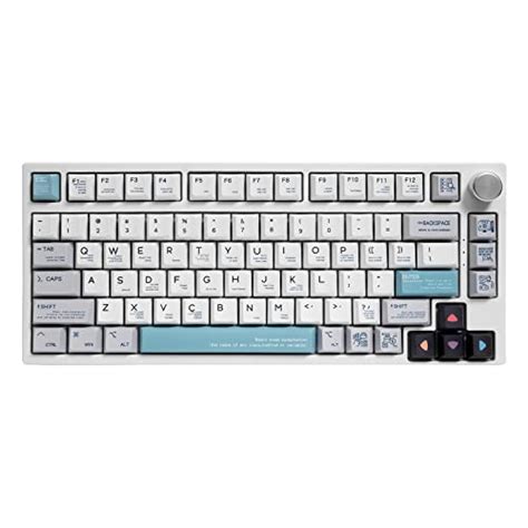 GK GAMAKAY TK75 75 Mute Mechanical Keyboard With Knob Control Hot Swap RGB Bluetooth 5 0 2