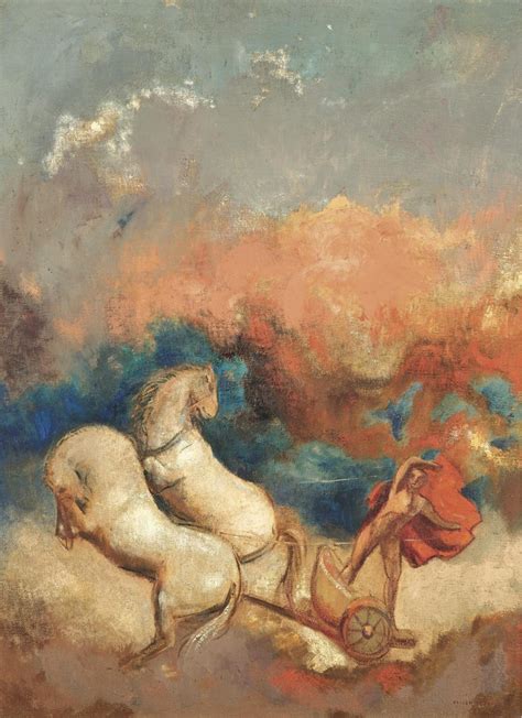 Odilon Redon Apollo S Chariot 1905 1916 The Series Tutt Art