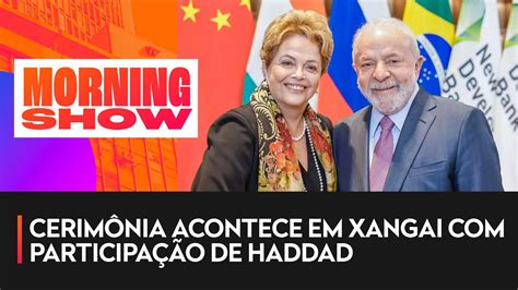 Dilma toma posse na presidência do banco dos Brics a presença de