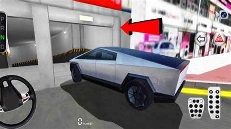 3D Driving Class Game New Tesla Cybertruck In Parking Map Best