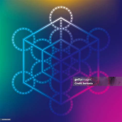 Metatrons Cube Sacred Geometry Symbol High Res Vector Graphic Getty