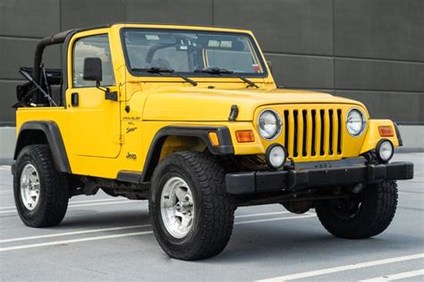 No Reserve 2001 Jeep Wrangler Sport 5 Speed For Sale On Bat Auctions Sold For 11999 On