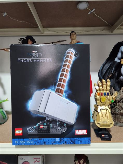 Lego Thor's Hammer Mjolnir + Infinity Gauntlet, Hobbies & Toys, Toys ...