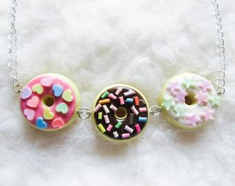 Doughnut Jewelry Etsy