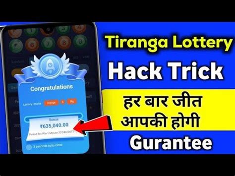 Tiranga Games Winning Trick Tiranga New Earnings App Tiranga App