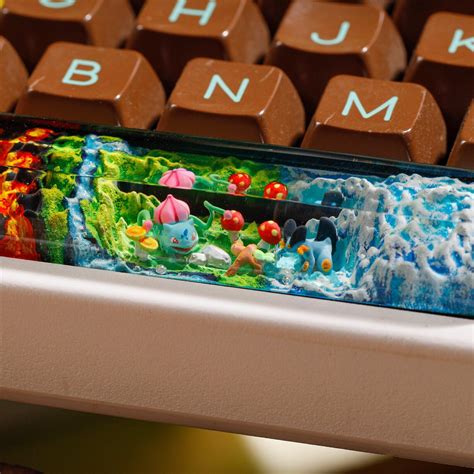 Custom Pokemon Spacebar Pokemon Keycap Custom Pokemon Etsy Canada