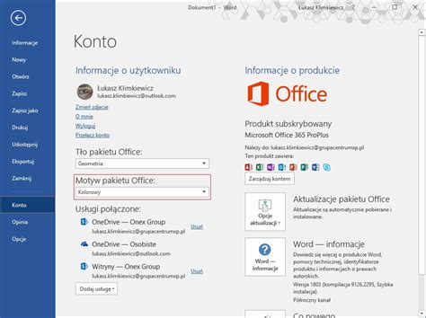 Jak Zmieni Motyw Kolorystyczny Pakietu Office