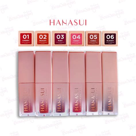 Jual Hanasui Tintdorable Lip Stain Lip Tint Shopee Indonesia