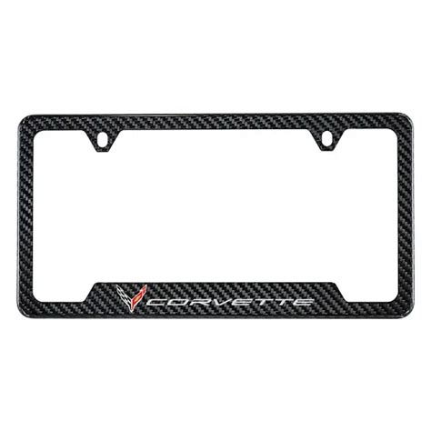 2024 C8 Corvette Stingray License Plate Frame Visible Carbon Fiber