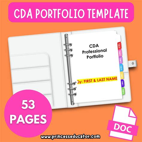 Cda Portfolio Template