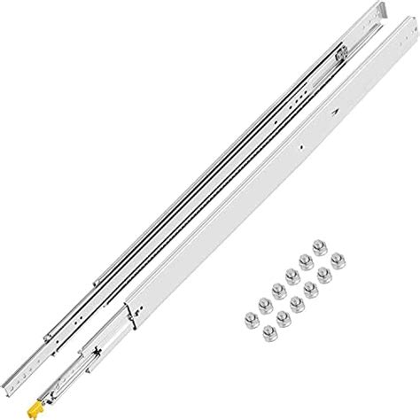 AOLISHENG 1 Pair Locking Heavy Duty Drawer Slides 12 14 16 18 20 22 24