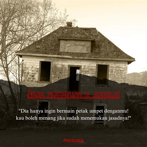 Mitologue Horror Mitologi Misteri On Twitter Kamu Boleh Berhenti